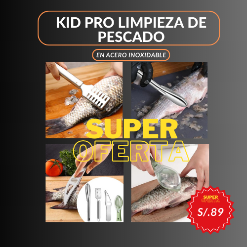 Kid Pro Limpieza de Pescado